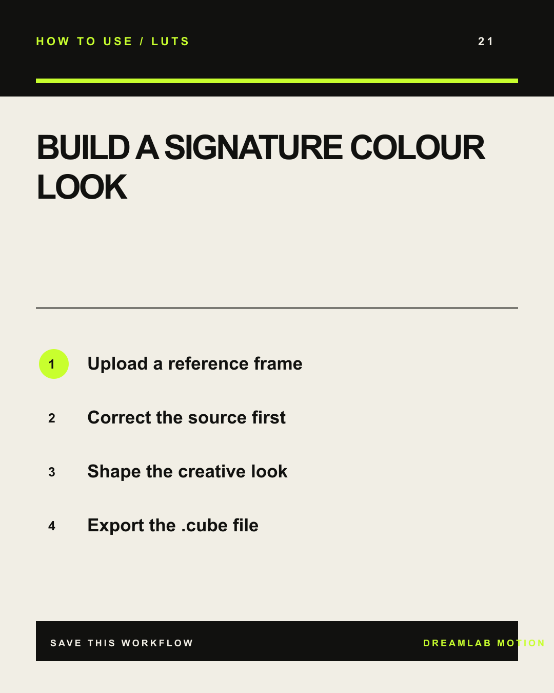 BUILD A SIGNATURE COLOUR LOOK tutorial card
